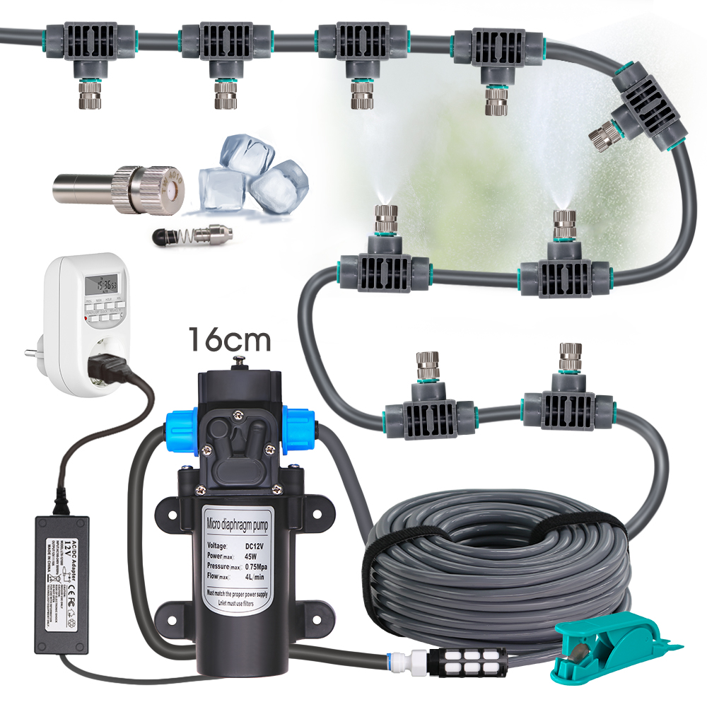 Self Watering Insert - 110-240V 45W pompa Self-priming, Kit irigasi