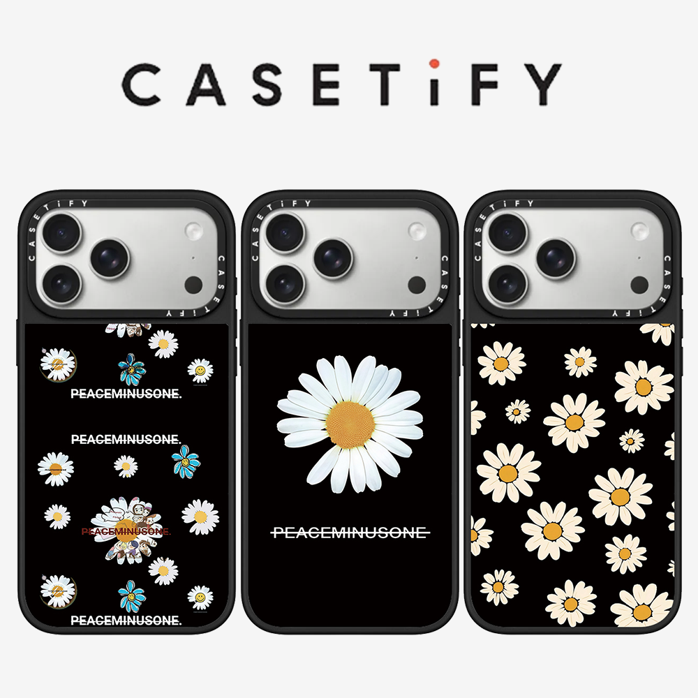 Peat Pellet Tray - CASETiFY PEACEMINUSONE Seri Daisy Casing Ponsel
