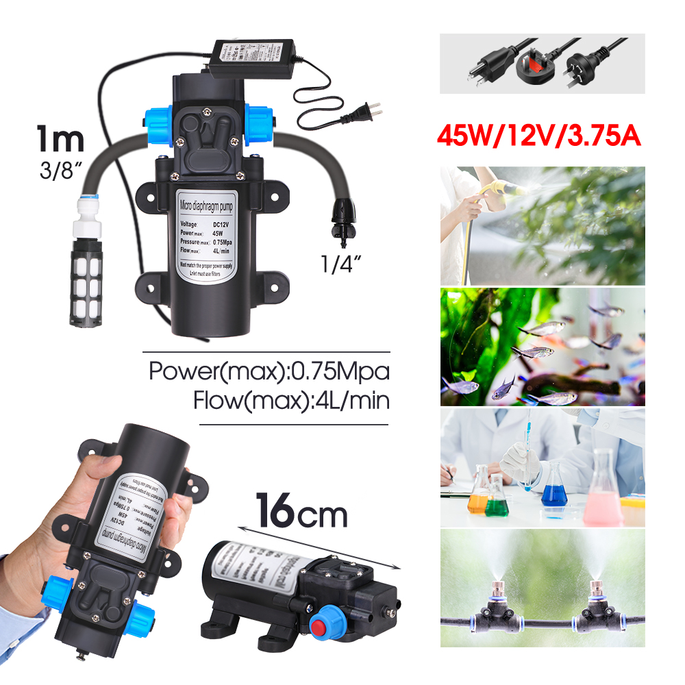 110-240V 45W pompa Self-primin - Self Watering Insert ulasan dan harga