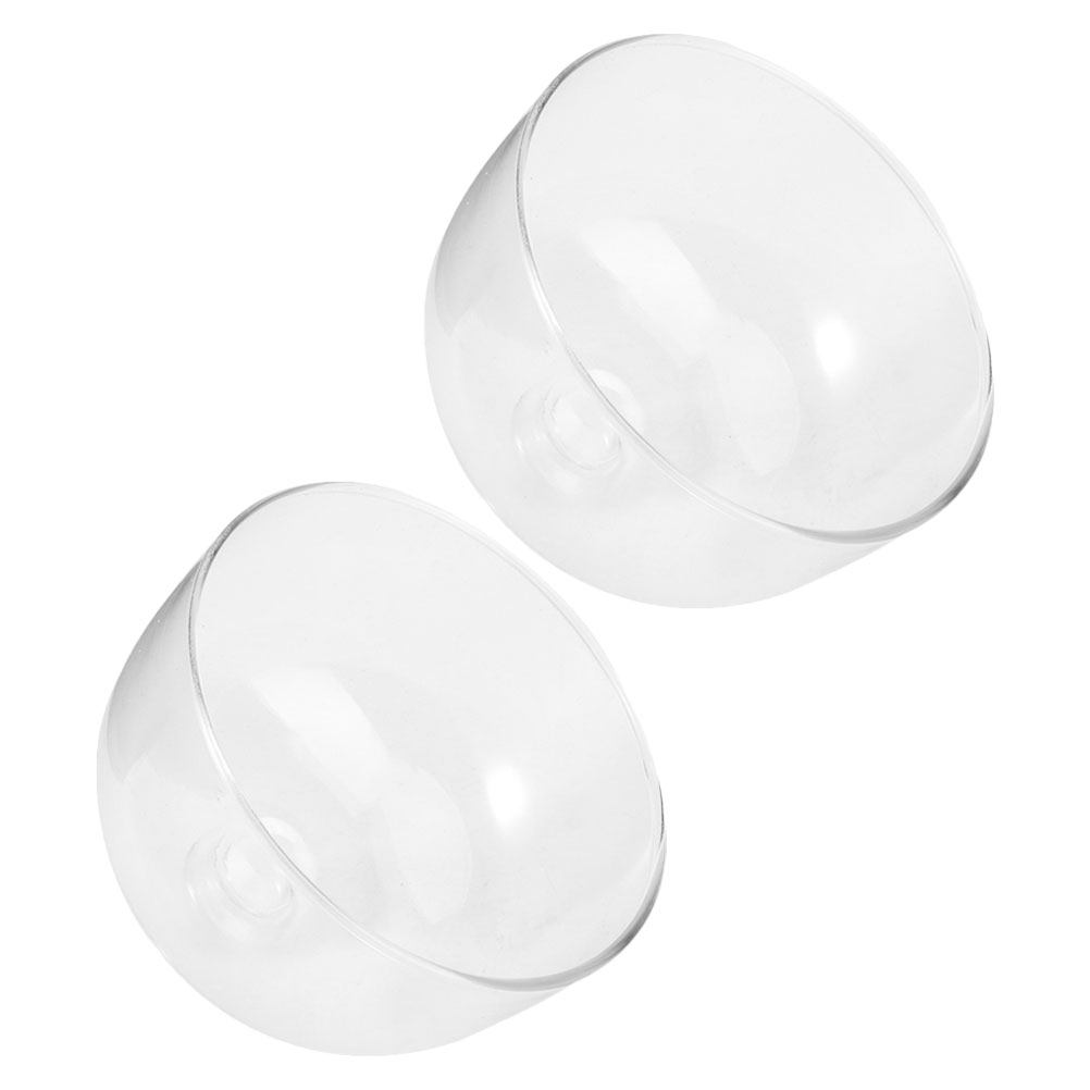 2Pcs Penutup Makanan Transpara - Plastic Dome Clear ulasan dan harga