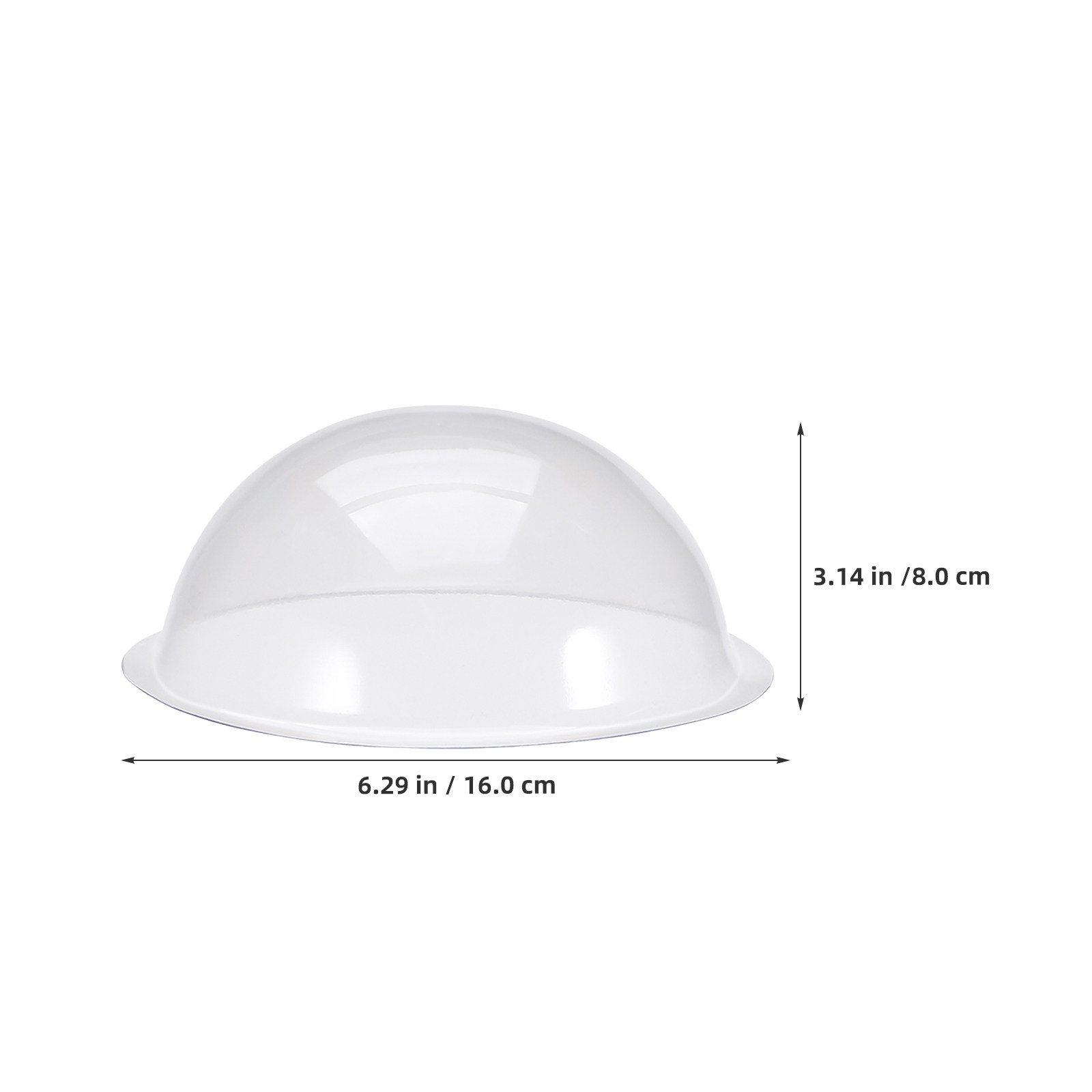 12 Buah Penutup Kubah Bola Sal - Plastic Dome Clear ulasan dan harga